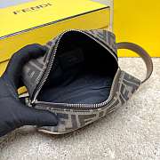 Okify Fendi FF Toiletry Case In Brown 19x10x8cm  - 6