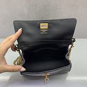 Okify Balenciaga Mini Rodeo Bag In Black 18x12x4.5cm  - 4