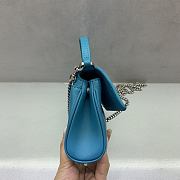 Okify Balenciaga Mini Rodeo Bag In Blue 18x12x4.5cm  - 5