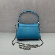 Okify Balenciaga Mini Rodeo Bag In Blue 18x12x4.5cm  - 2