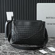 Okify Bottega Veneta Andiamo Messenger Bag In Black 37x26x13cm - 4