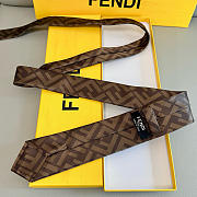 Okify Fendi FF Brown Tie 23850 - 5