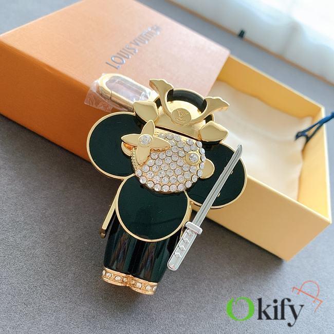 Okify Louis Vuitton Vivienne Samurai Key Chain  - 1