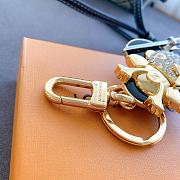 Okify Louis Vuitton Vivienne Samurai Key Chain  - 4
