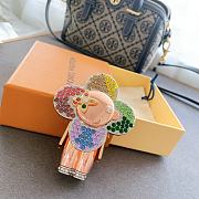Okify Louis Vuitton Vivienne Colorful Key Chain  - 4