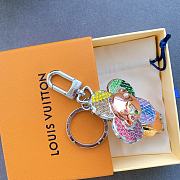 Okify Louis Vuitton Vivienne Colorful Key Chain  - 2