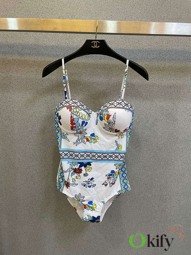 Okify Versace Colorful Cool Tone Swimsuit S-XL 23861 - 1