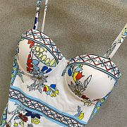 Okify Versace Colorful Cool Tone Swimsuit S-XL 23861 - 2