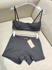 Okify MiuMiu Gray 2 Piece Swimsuit S-XL - 1