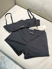 Okify MiuMiu Gray 2 Piece Swimsuit S-XL - 3