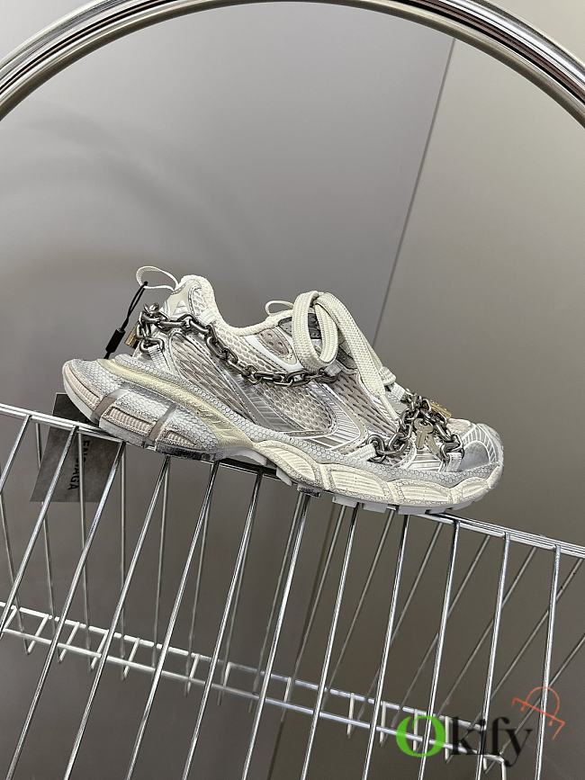 Okify Balenciaga 3XL Sneakers In Silver 5cm EU35-45 - 1