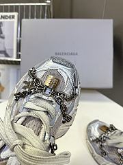 Okify Balenciaga 3XL Sneakers In Silver 5cm EU35-45 - 5