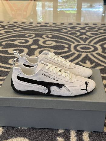 Okify Balenciaga x Puma Speedcat White Sneakers EU35-45