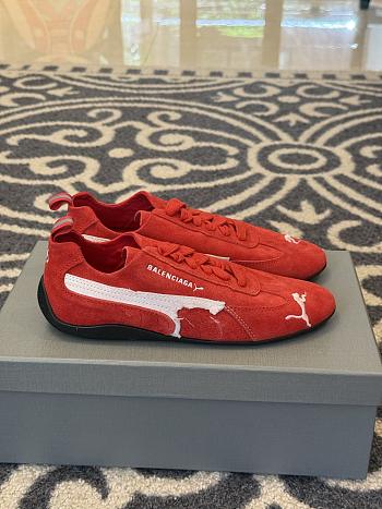 Okify Balenciaga x Puma Speedcat Red Sneakers EU35-45