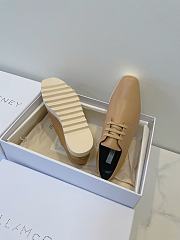 Okify Stella McCartney Mickey Mouse Thick Sole Loafers In Brown EU35-39  - 4