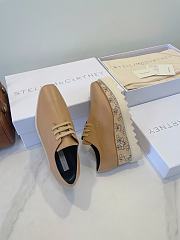 Okify Stella McCartney Mickey Mouse Thick Sole Loafers In Brown EU35-39  - 2