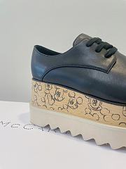 Okify Stella McCartney Mickey Mouse Thick Sole Loafers In Black EU35-39  - 6