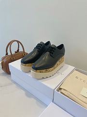 Okify Stella McCartney Mickey Mouse Thick Sole Loafers In Black EU35-39  - 3