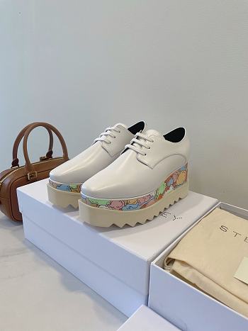 Okify Stella McCartney Colorful Clouds Thick Sole Loafers EU35-39 