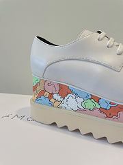 Okify Stella McCartney Colorful Clouds Thick Sole Loafers EU35-39  - 4
