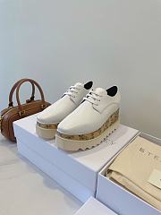 Okify Stella McCartney Cherry Blossom Thick Sole Loafers EU35-39  - 1