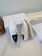 Okify Stella McCartney Cherry Blossom Thick Sole Loafers EU35-39  - 5