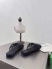 Okify Bottega Veneta Riva Mules Slides In Black EU35-42 - 4