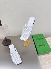 Okify Bottega Veneta Riva Mules Slides In White EU35-42 - 3