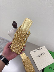 Okify Bottega Veneta Riva Mules Slides In Gold EU35-42 - 5