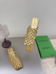 Okify Bottega Veneta Riva Mules Slides In Gold EU35-42 - 2