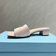Okify Prada Square Toe Low Heels In Nude EU35-41 - 4