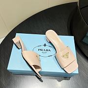 Okify Prada Square Toe Low Heels In Nude EU35-41 - 3