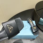 Okify Prada Square Toe Low Heels In Black EU35-41 - 5