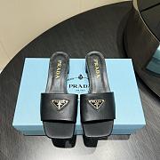 Okify Prada Square Toe Low Heels In Black EU35-41 - 2