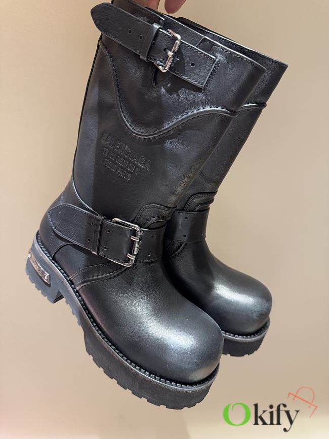 Okify Balenciaga Venom Boots In Black EU35-45 - 1