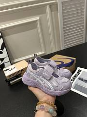Okify Asics Purple Shoes For Kids EU22-37  - 1
