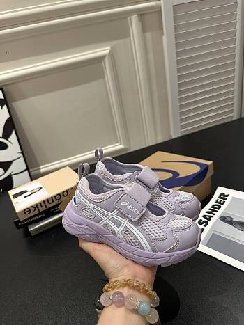 Okify Asics Purple Shoes For Kids EU22-37 