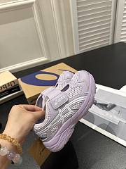 Okify Asics Purple Shoes For Kids EU22-37  - 3
