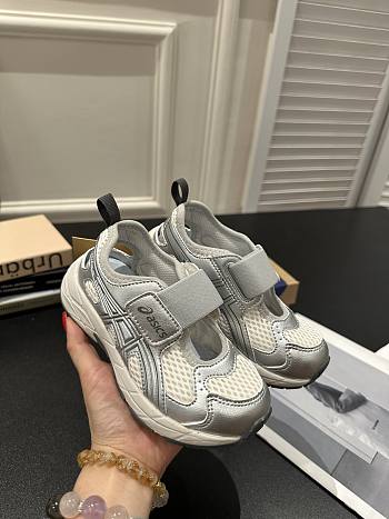 Okify Asics Silver Shoes For Kids EU22-37 