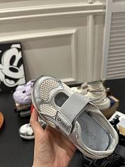 Okify Asics Silver Shoes For Kids EU22-37  - 4