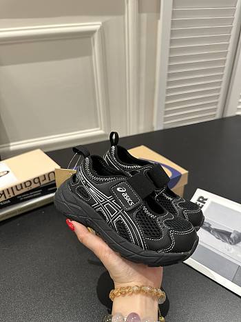 Okify Asics Black Shoes For Kids EU22-37 