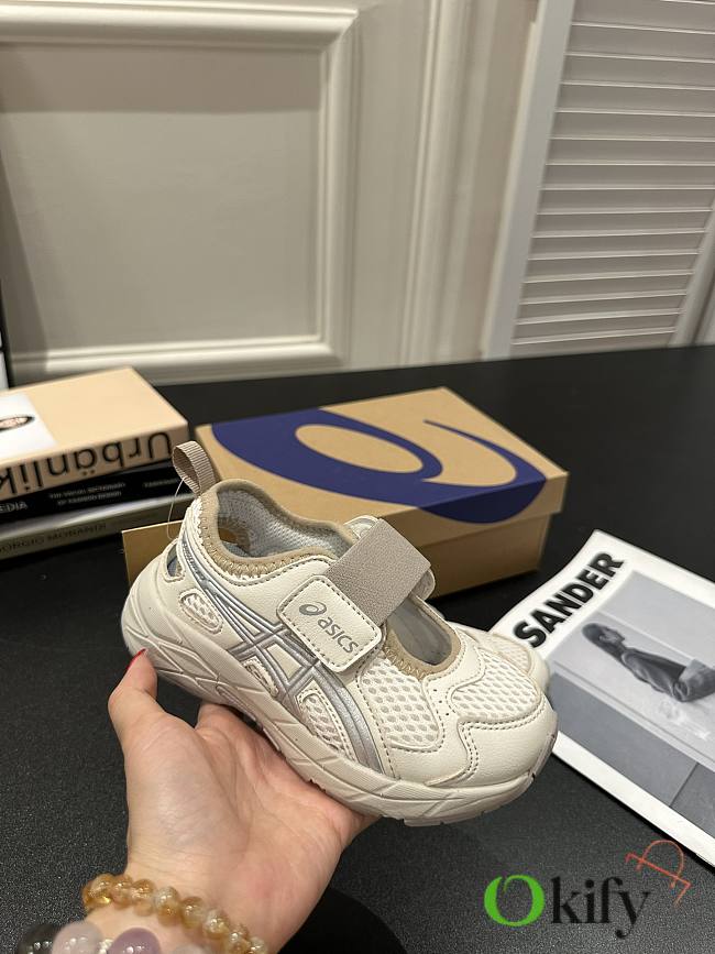Okify Asics Light Brown Shoes For Kids EU22-37  - 1