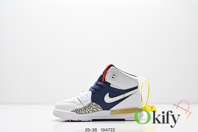 Okify Nike Air Jordan Legacy 312 Sneakers In Dark Blue For Kids EU25-35 - 1