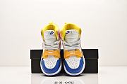 Okify Nike Air Jordan Legacy 312 Sneakers In Pink And Dark Blue For Kids EU25-35 - 5