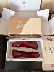 Okify Christian Louboutin x Maison Margiela Marlougiela Red Ballet Shoes EU35-40 - 4
