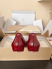 Okify Christian Louboutin x Maison Margiela Marlougiela Red Ballet Shoes EU35-40 - 2