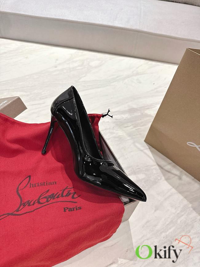 Okify Christian Louboutin Kate Heels In Black 8.5cm EU34-43 - 1
