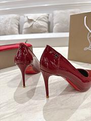 Okify Christian Louboutin Kate Heels In Dark Red 8.5cm EU34-43 - 5