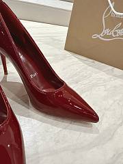 Okify Christian Louboutin Kate Heels In Dark Red 8.5cm EU34-43 - 4
