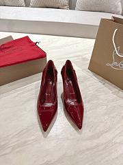 Okify Christian Louboutin Kate Heels In Dark Red 8.5cm EU34-43 - 2